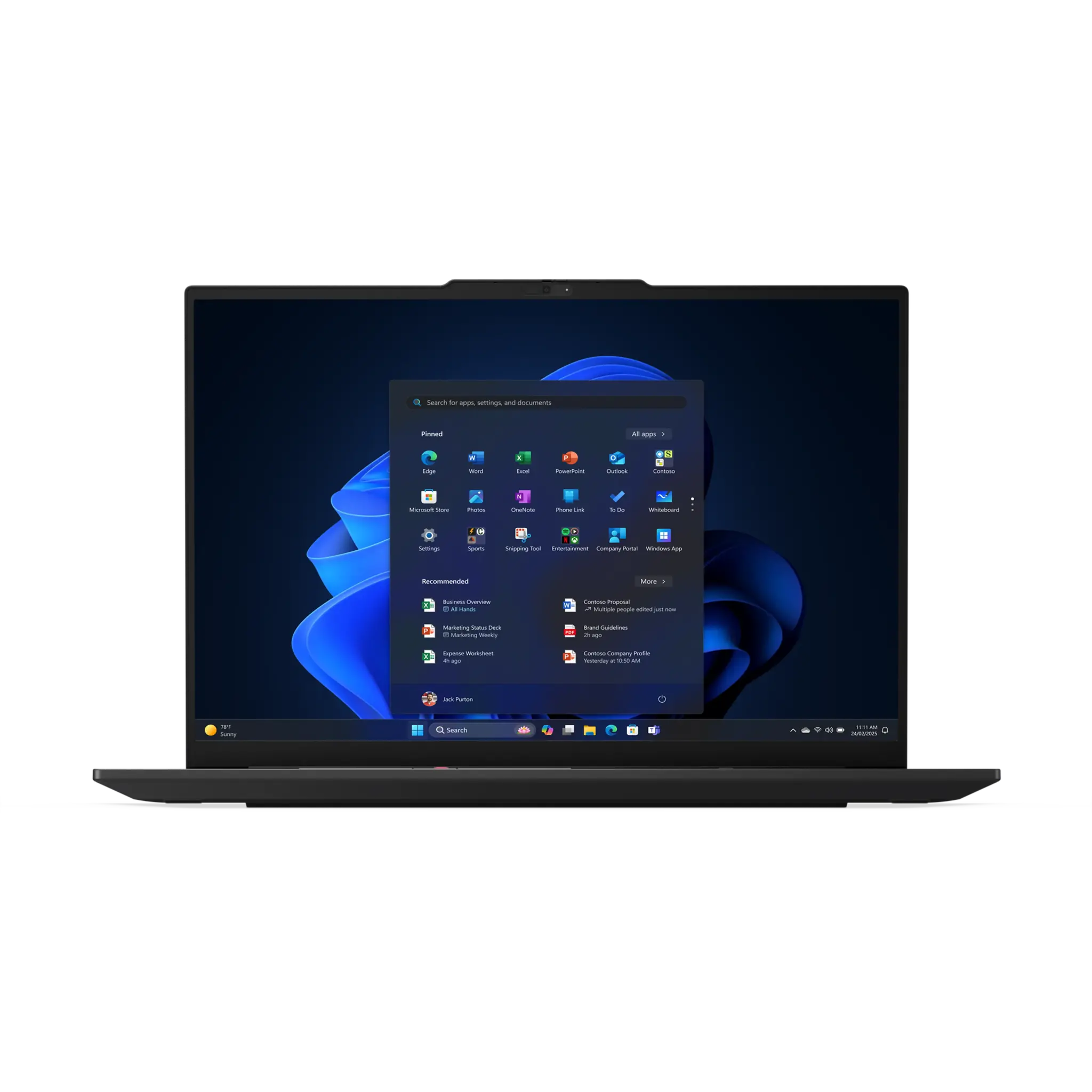 Lenovo Lenovo ThinkPad E16 Gen 3 - Intel Core Ultra 7 - 32GB - 512GB - 16 Inch, foto 5 van 6