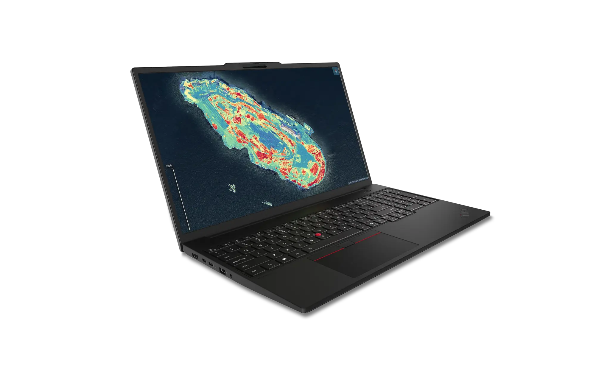 Lenovo Lenovo ThinkPad P16s Gen 5 - 16" - Ultra 7 - RTX PRO 2000 - 32GB - 1TB, foto 3 van 6