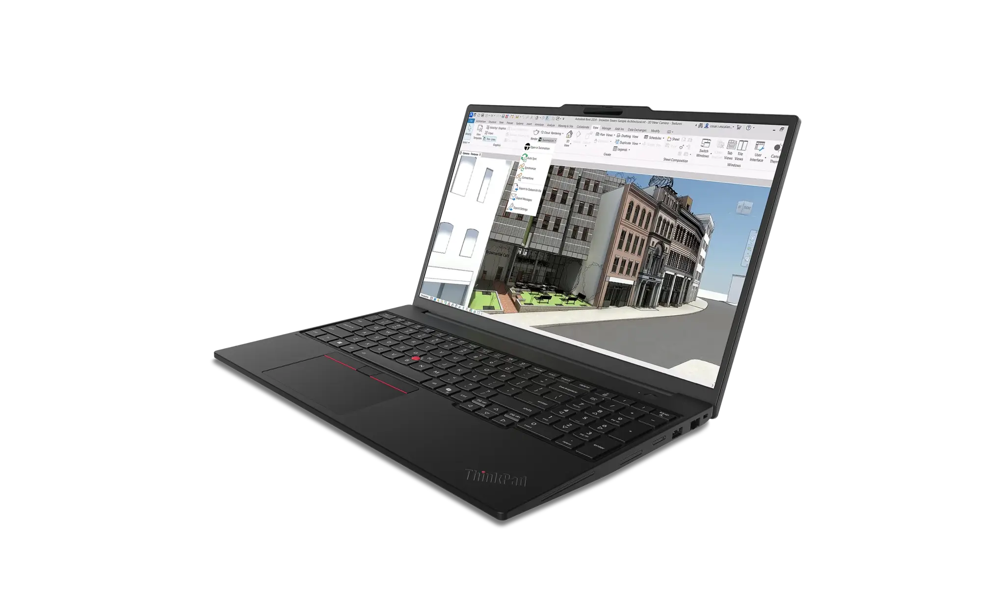 Lenovo Lenovo ThinkPad P16s Gen 5 - 16" - Ultra 7 - RTX PRO 2000 - 32GB - 1TB, foto 4 van 6