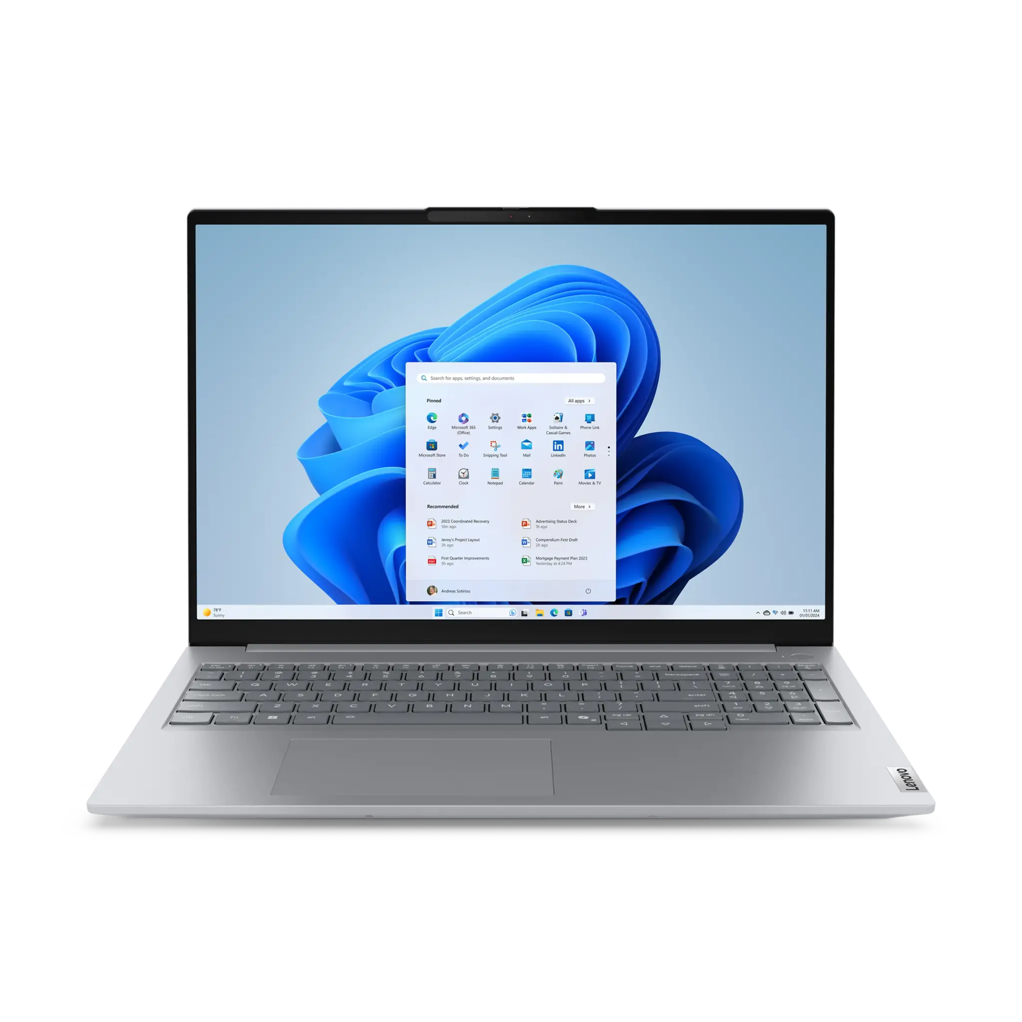 Lenovo Lenovo ThinkBook 16 G8 IAL - Intel Core Ultra 5 - 16GB - 512GB SSD - Win 11 Pro