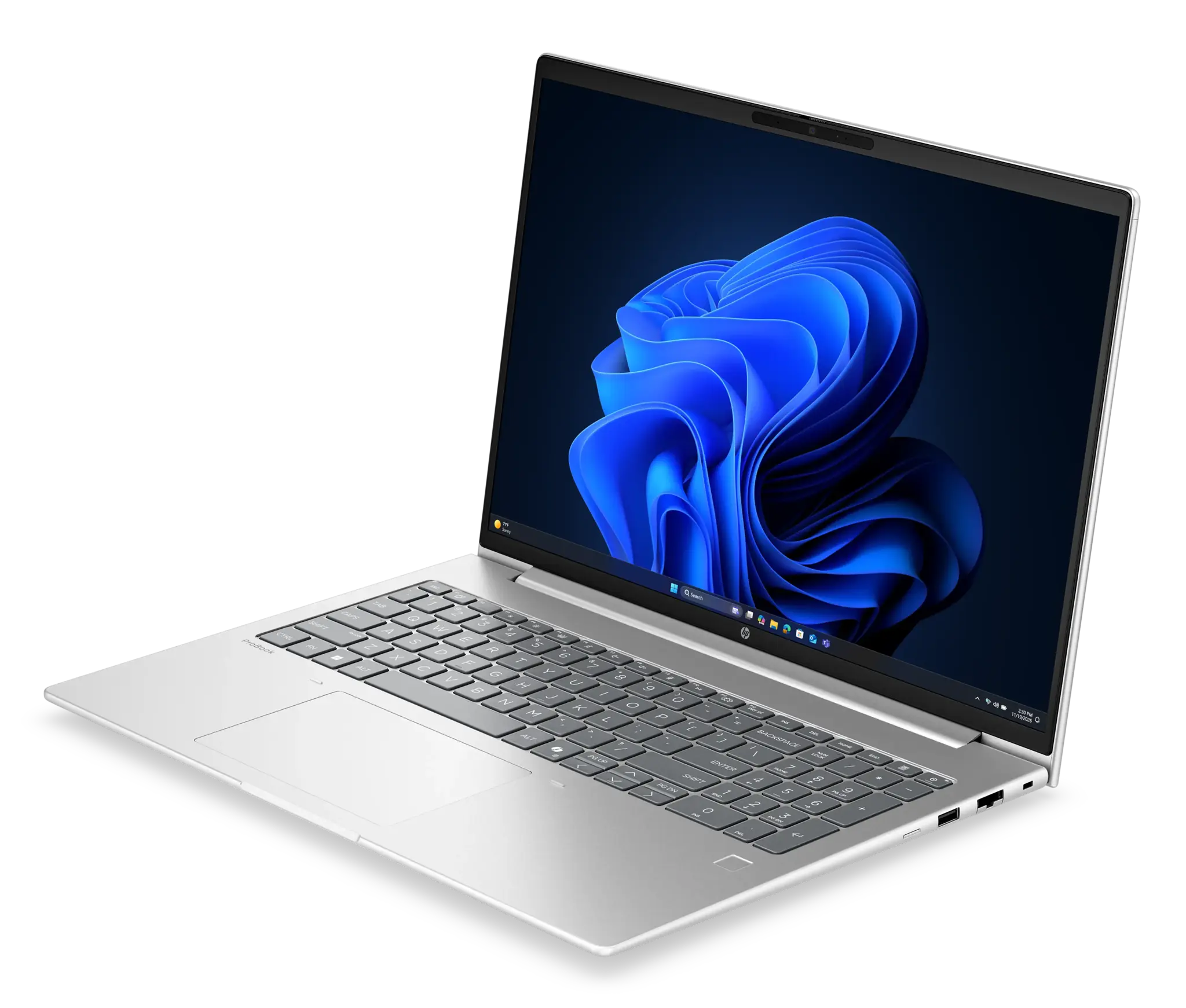 HP Printing & Computing HP ProBook 4 G2a 16 AI - AMD Ryzen 7 250 - 32GB - 512GB SSD - Win 11 Pro, foto 3 van 6