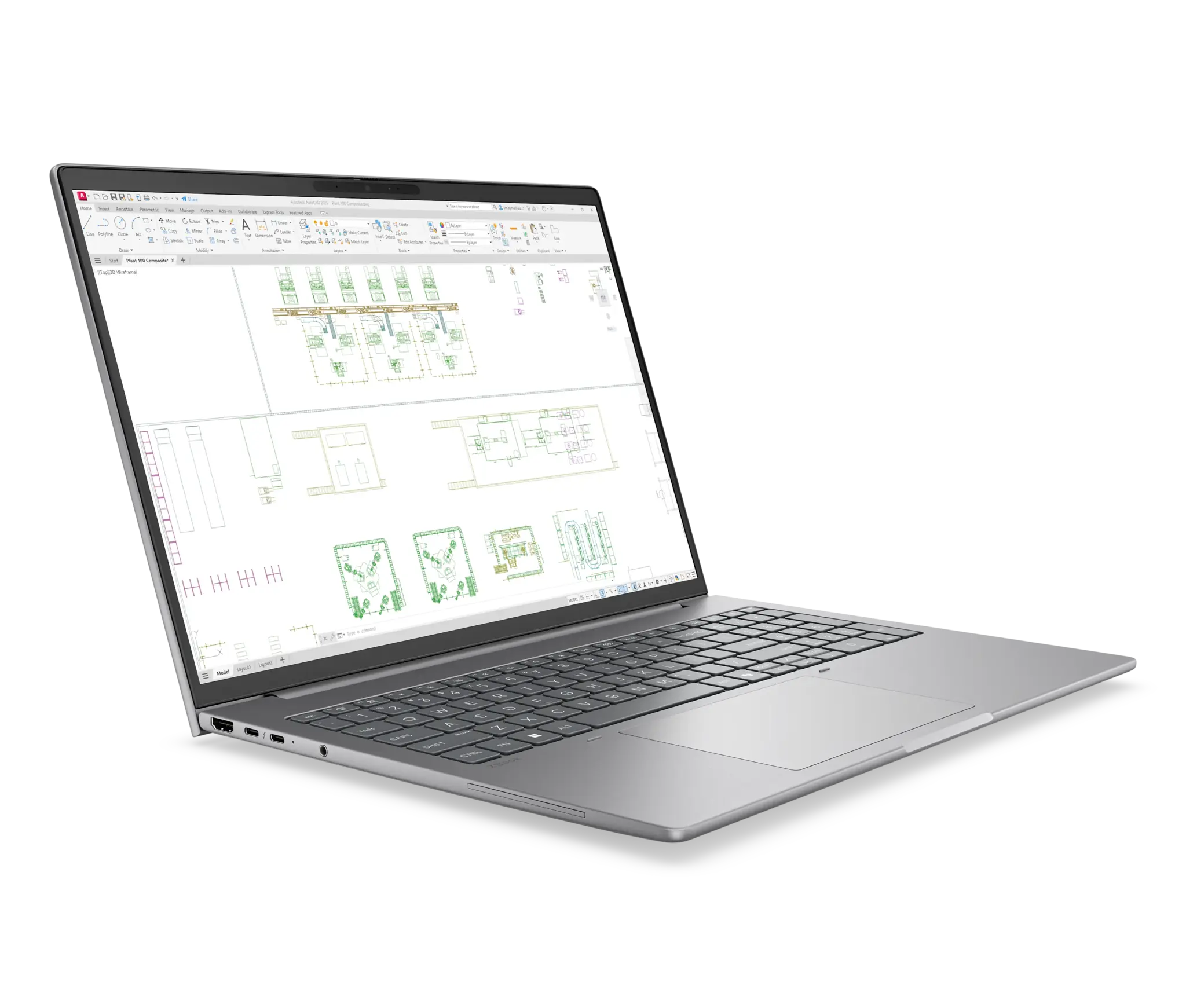 HP Printing & Computing HP ZBook 8 G2i 16" Werkstation (Intel Ultra 5, 24GB, 512GB, RTX PRO 500), foto 2 van 6