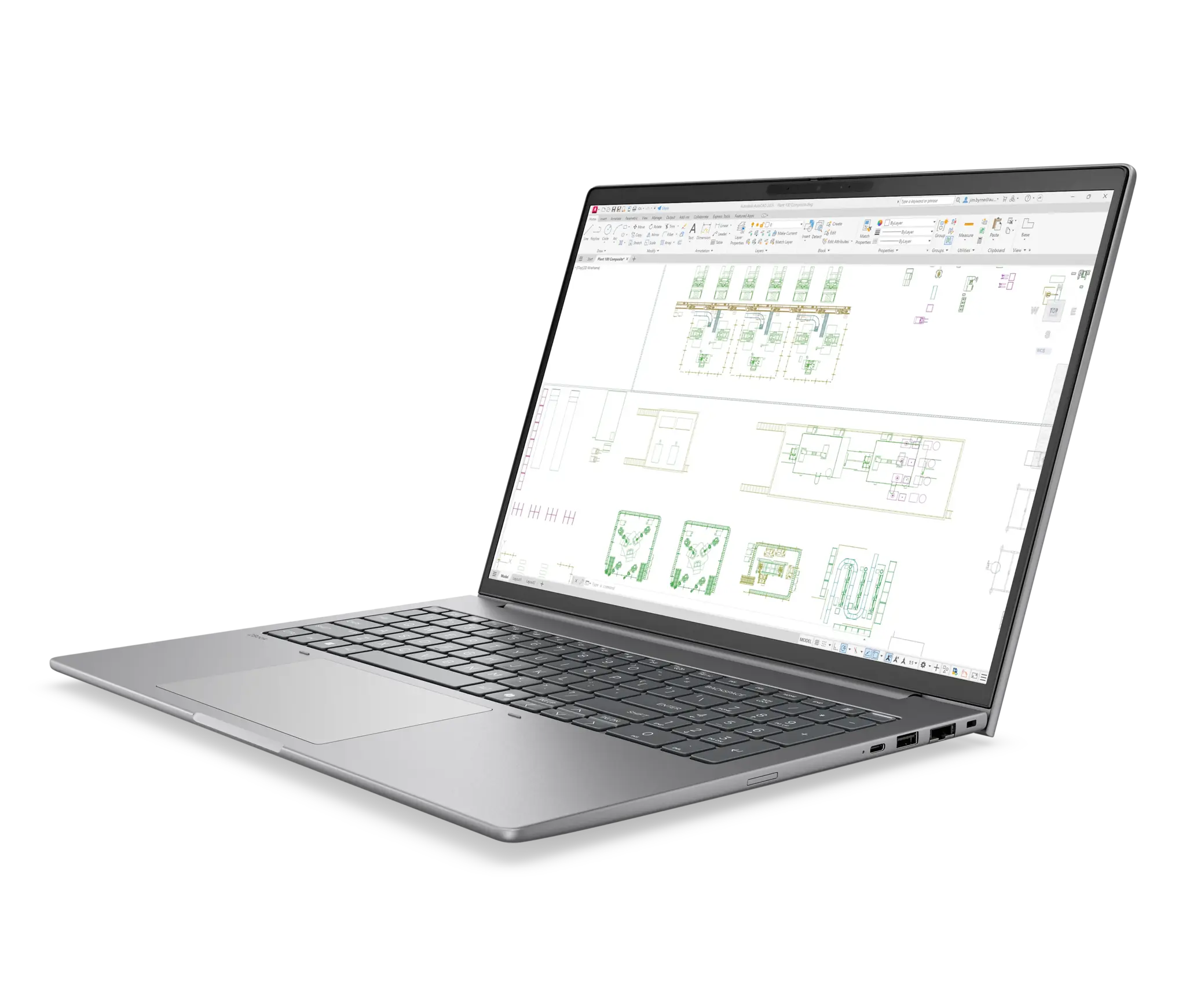 HP Printing & Computing HP ZBook 8 G2i 16" Werkstation (Intel Ultra 5, 24GB, 512GB, RTX PRO 500), foto 3 van 6