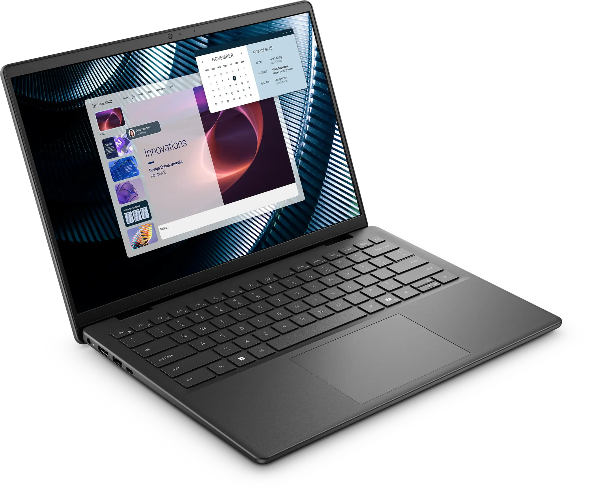 Dell Dell Pro 14 Essential PV14250 - Intel Core 7 - 32GB - 1TB SSD - Windows 11 Pro, foto 3 van 6