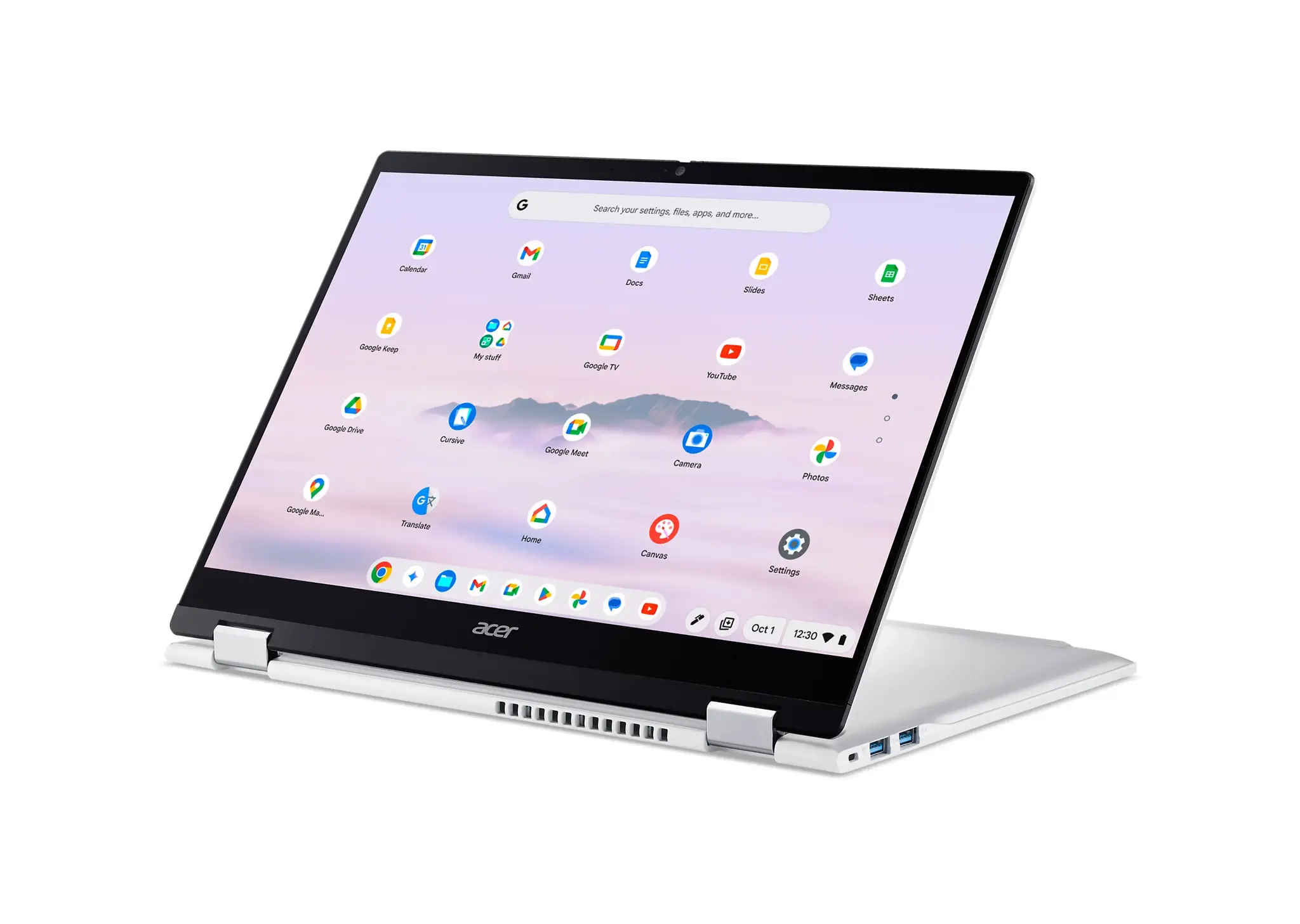Acer Acer Spin 514 CPE594-2N-K65P 2-in-1 Chromebook - Kompanio 910 - QWERTY, foto 5 van 6