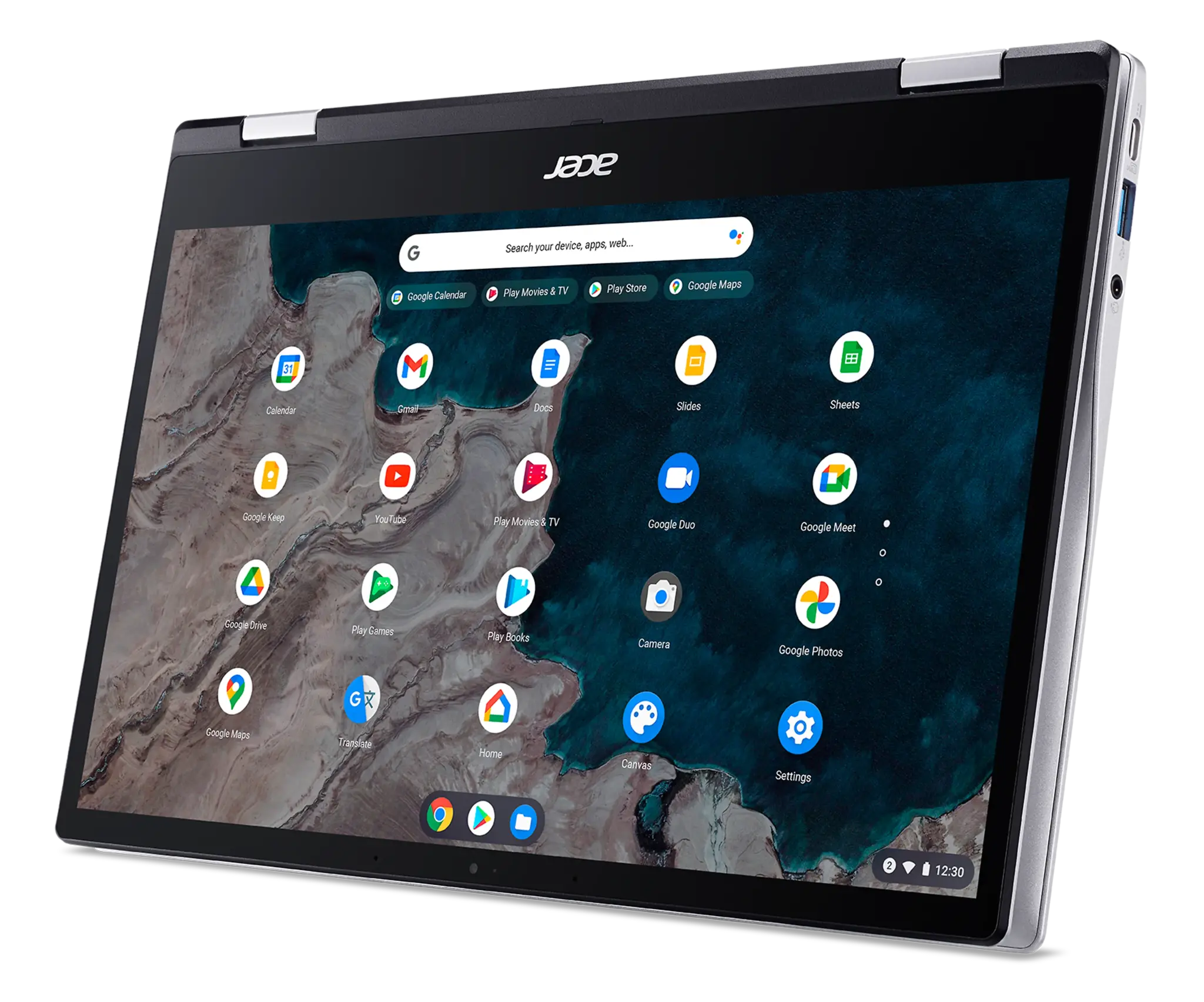 Acer Acer Chromebook Enterprise Spin 513 CP513-1HL-S1YN - 13.3 Inch Touchscreen - 4G LTE, foto 6 van 6