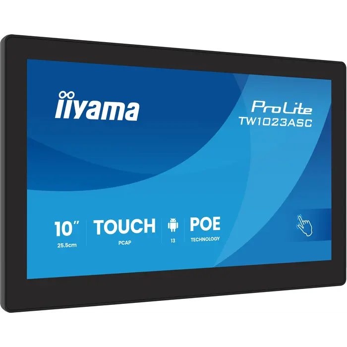 iiyama IIYAMA ProLite TW1023ASC-B3P 10.1" Touchscreen - Android 13 & PoE