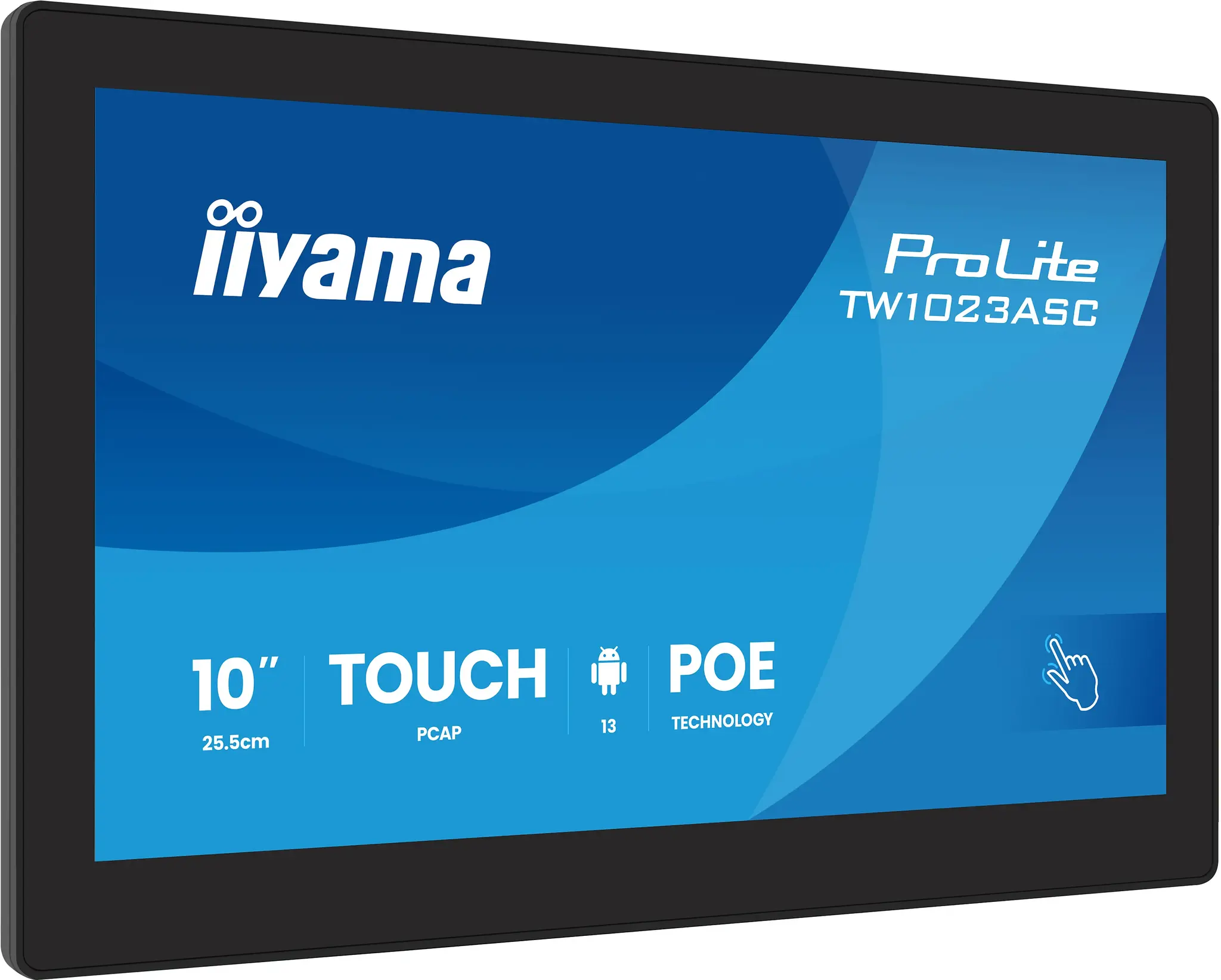iiyama IIYAMA ProLite TW1023ASC-B3P 10.1" Touchscreen - Android 13 & PoE