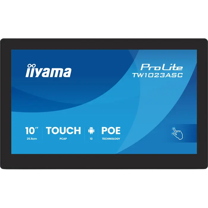 iiyama IIYAMA ProLite TW1023ASC-B3P 10.1" Touchscreen - Android 13 & PoE