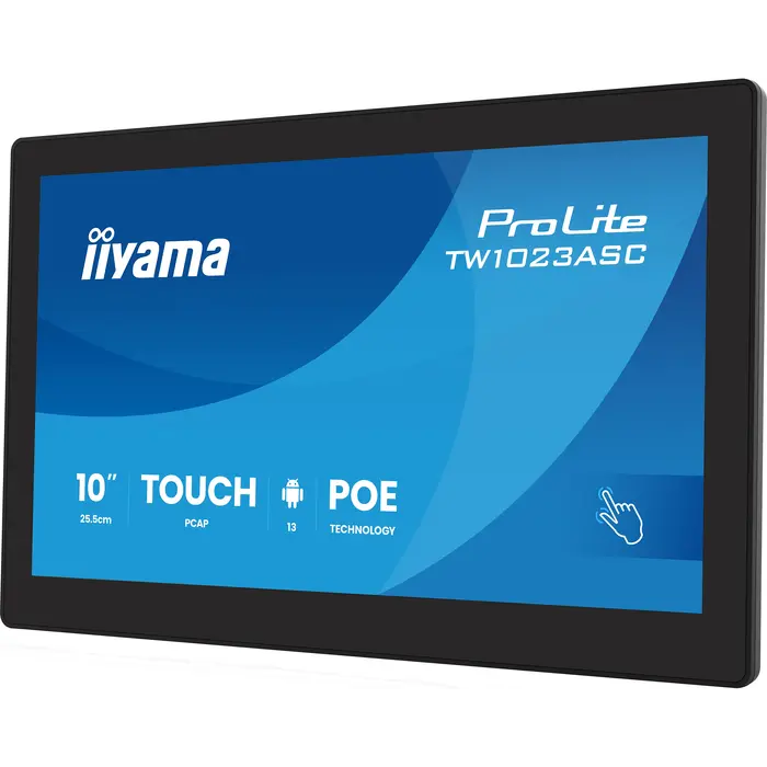 iiyama IIYAMA ProLite TW1023ASC-B3P 10.1" Touchscreen - Android 13 & PoE