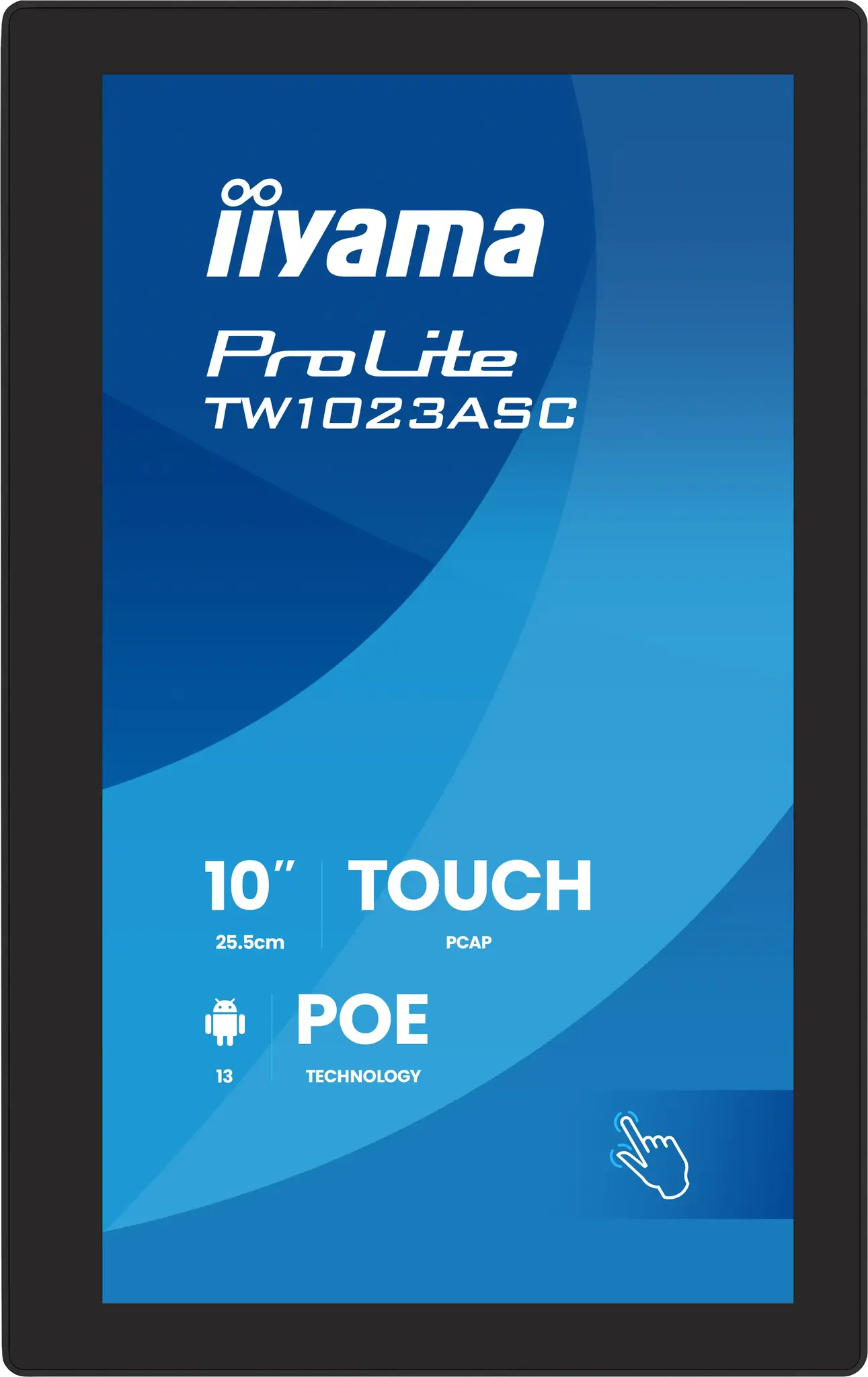 iiyama IIYAMA ProLite TW1023ASC-B3P 10.1" Touchscreen - Android 13 & PoE, foto 4 van 6