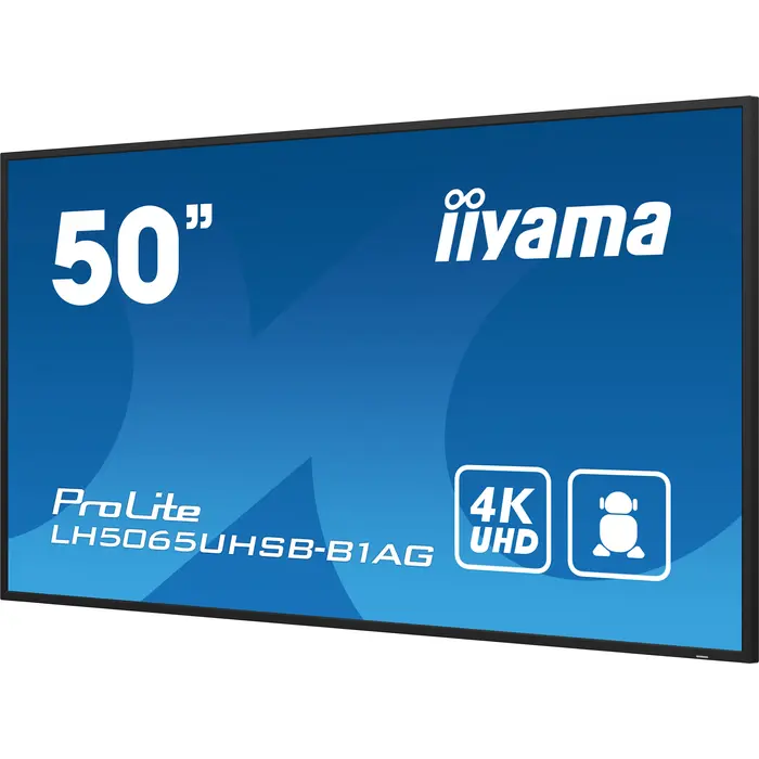 iiyama iiyama ProLite 4K Digital Signage Display - 800 cd/m², Android & 24/7