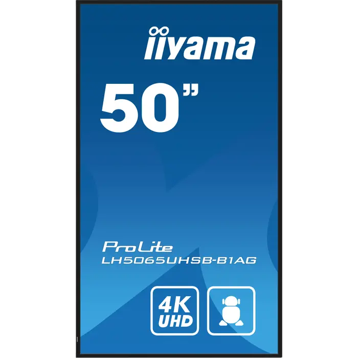 iiyama iiyama ProLite 4K Digital Signage Display - 800 cd/m², Android & 24/7
