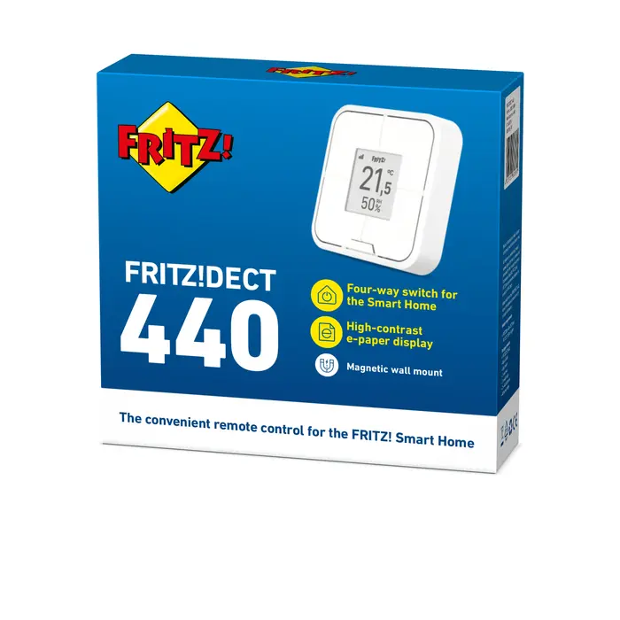 AVM AVM FRITZ!DECT 440 Smart Home Schakelaar met E-paper Display