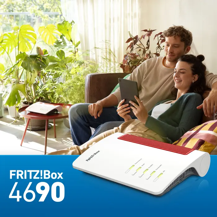 AVM AVM FRITZ!Box 4690 Mesh WiFi Router - Gigabit & DECT