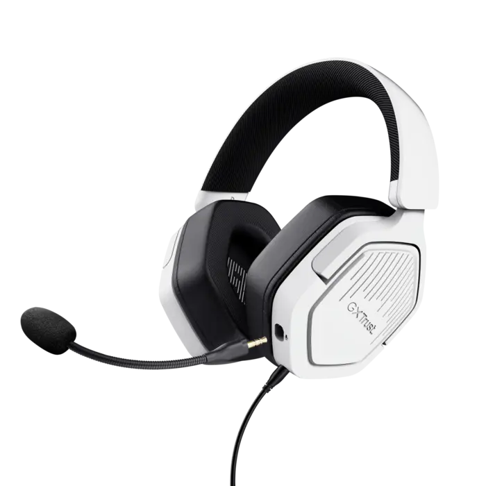 Trust Trust GXT492W Carus Bedrade Gaming Headset - Over-ear - Wit