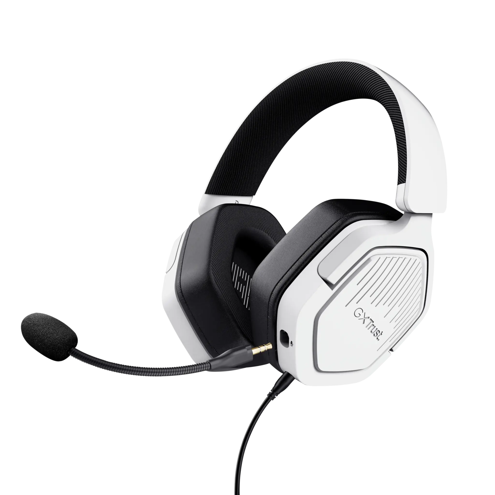 Trust Trust GXT492W Carus Bedrade Gaming Headset - Over-ear - Wit