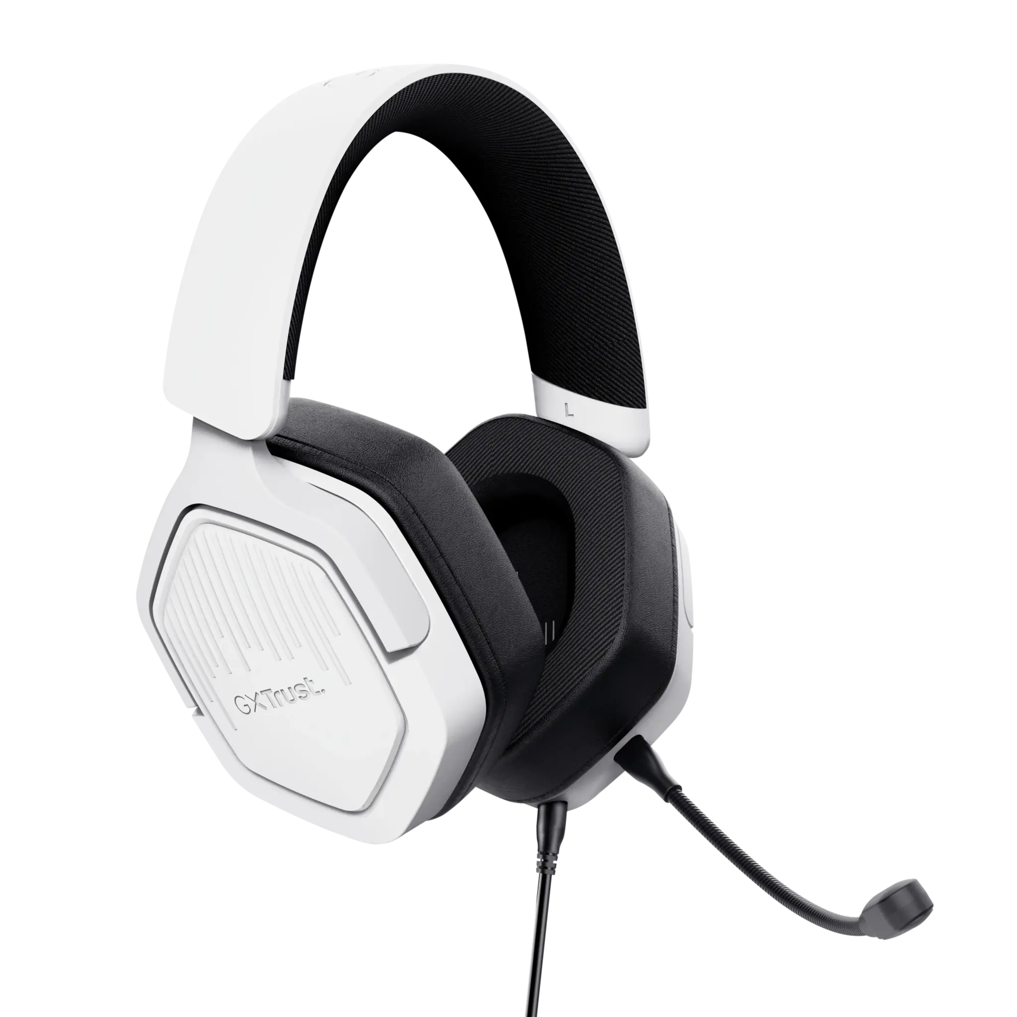 Trust Trust GXT492W Carus Bedrade Gaming Headset - Over-ear - Wit