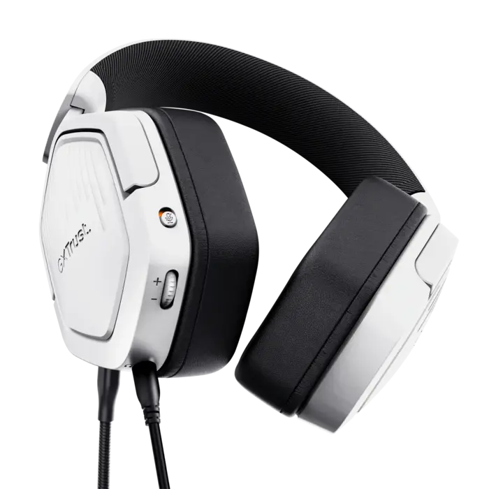 Trust Trust GXT492W Carus Bedrade Gaming Headset - Over-ear - Wit