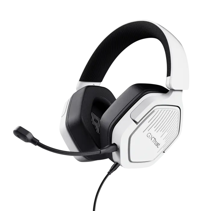 Trust Trust GXT492W Carus Bedrade Gaming Headset - Over-ear - Wit