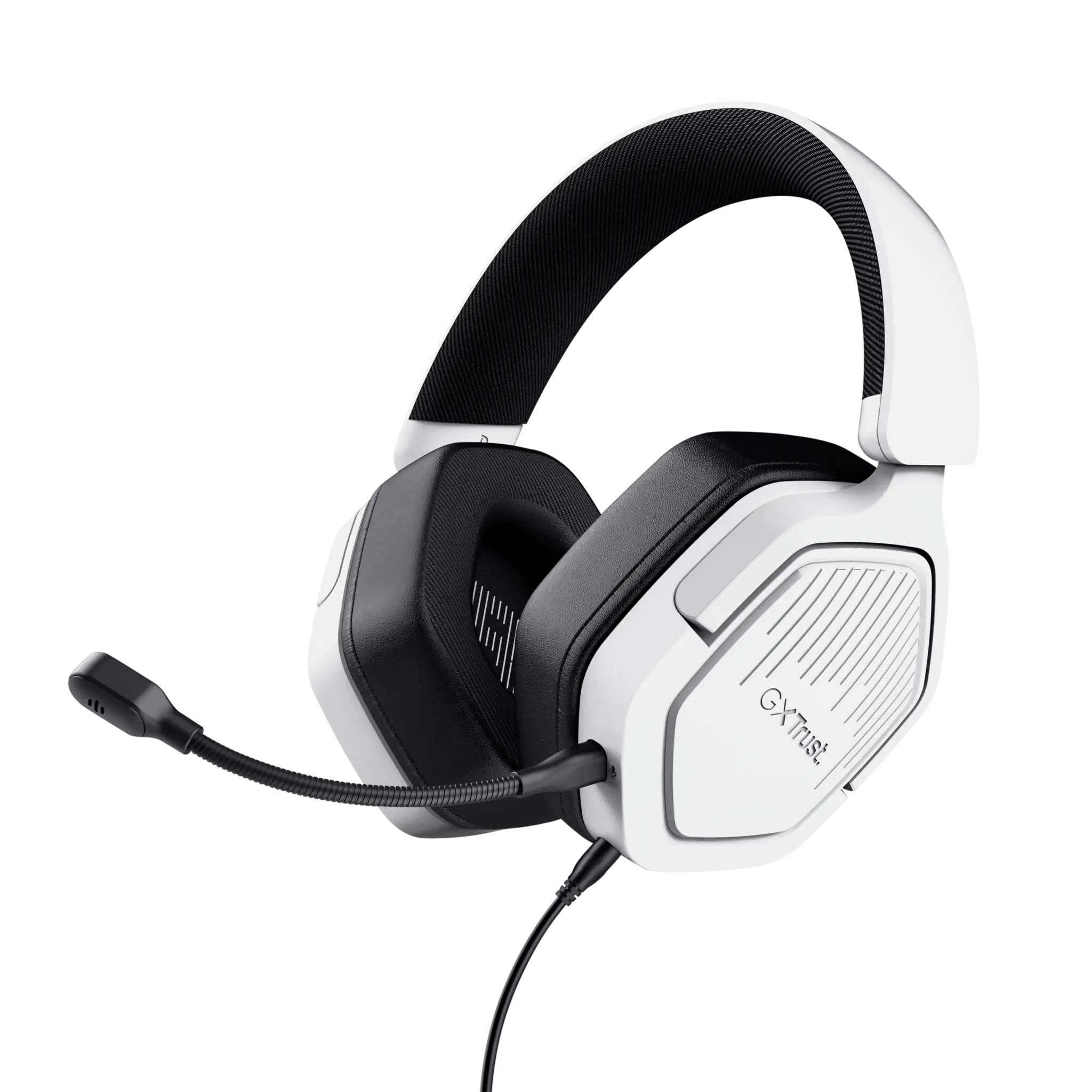 Trust Trust GXT492W Carus Bedrade Gaming Headset - Over-ear - Wit