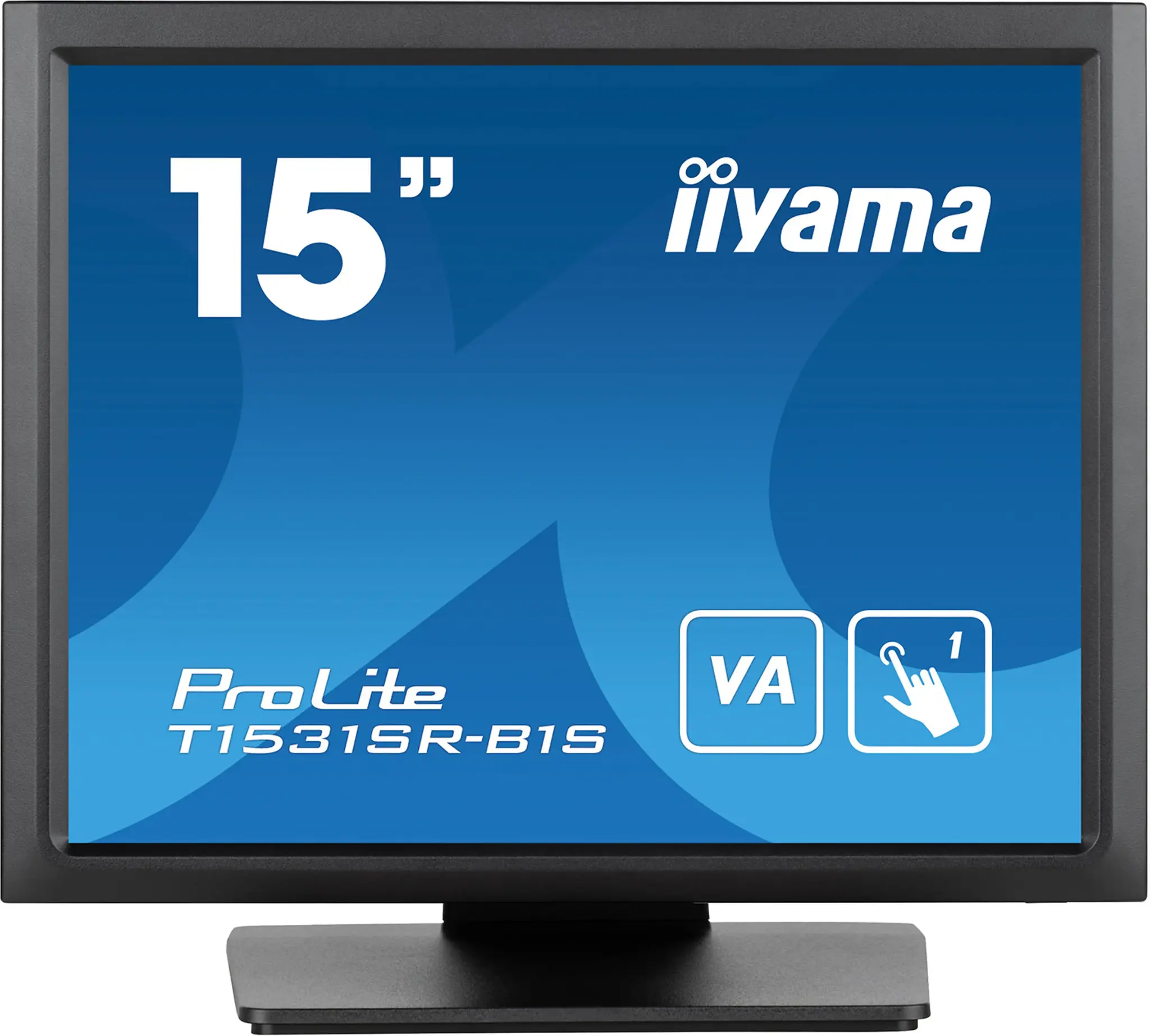 iiyama iiyama ProLite T1531SR-B1S 15 inch Touchscreen Monitor (POS & Industrie), foto 2 van 6