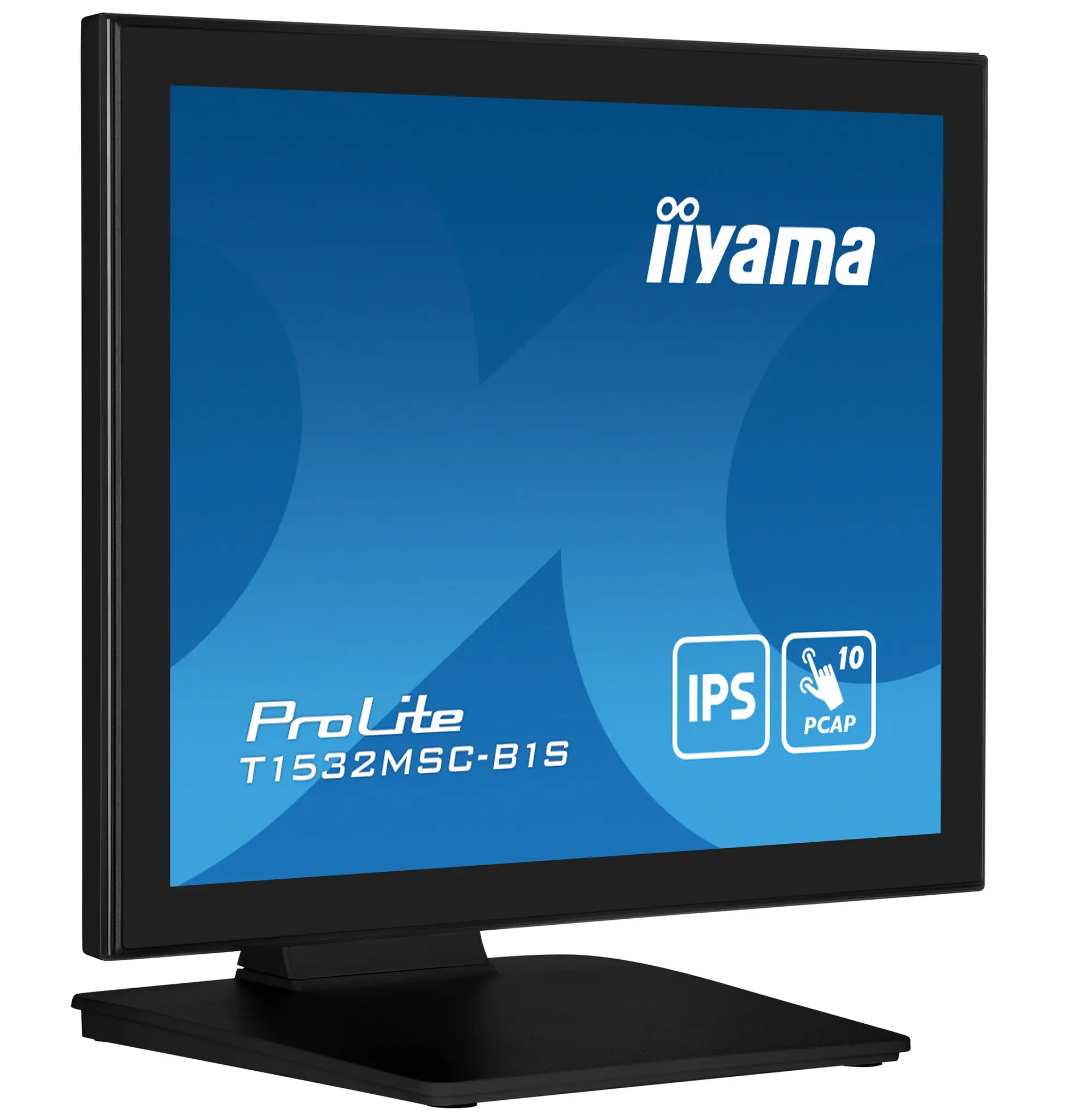 iiyama iiyama ProLite T1532MSC-B1S 15 inch Touchscreen Monitor (PCAP, IP54, Zwart)