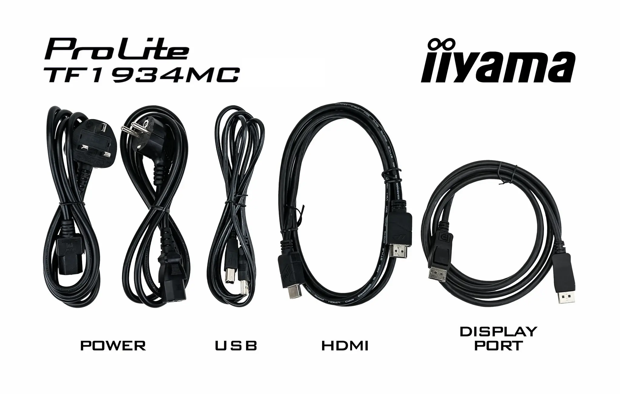 iiyama iiyama ProLite TF1934MC-B7X 19" IPS Touchscreen Monitor (IP65, PCAP), foto 5 van 5