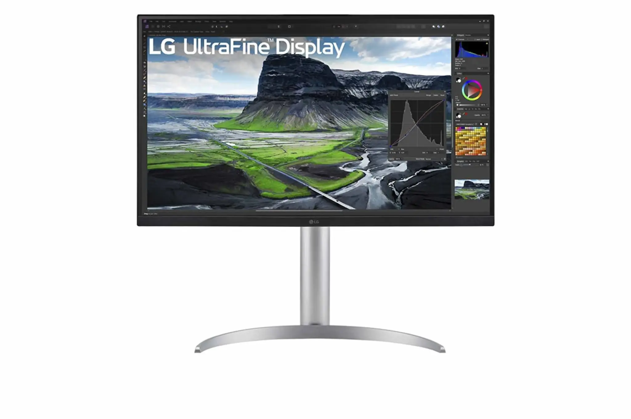 LG Electronics LG 27UQ850V-W 27 inch 4K IPS Black Monitor - USB-C 90W