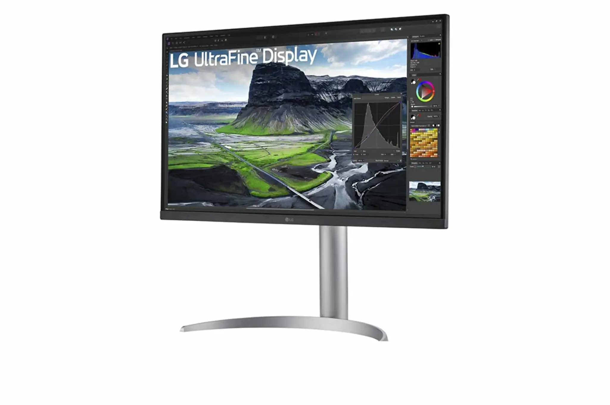 LG Electronics LG 27UQ850V-W 27 inch 4K IPS Black Monitor - USB-C 90W, foto 2 van 6