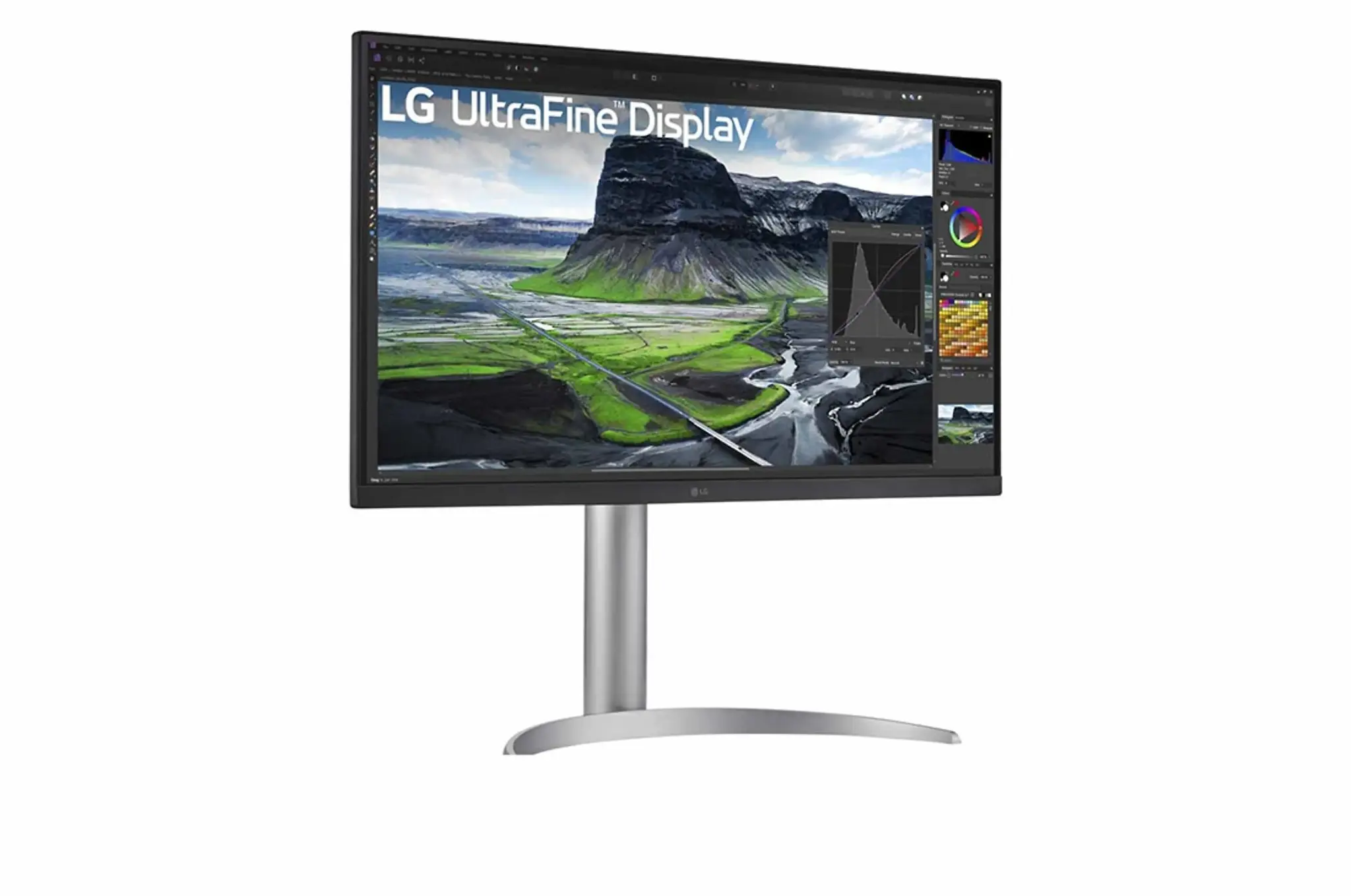 LG Electronics LG 27UQ850V-W 27 inch 4K IPS Black Monitor - USB-C 90W, foto 3 van 6