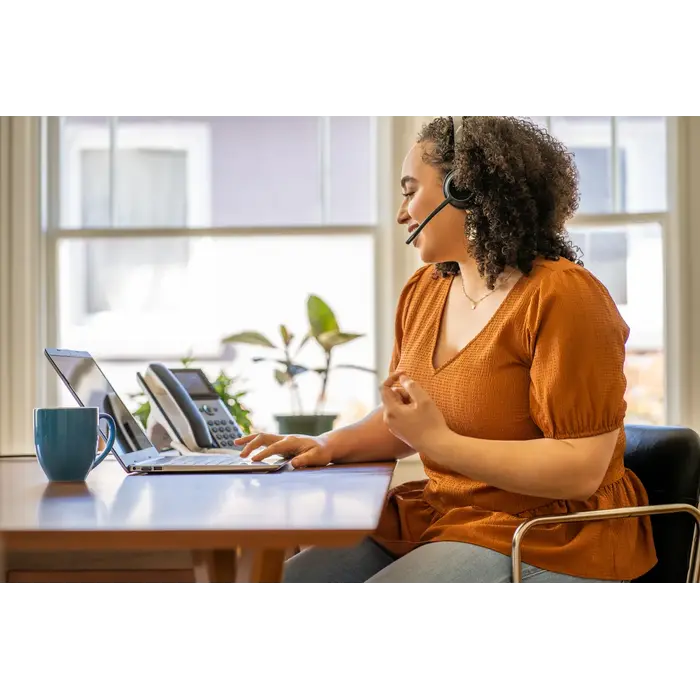 Poly Poly Voyager 4320M Stereo Draadloze Headset - Microsoft Teams (USB-A)