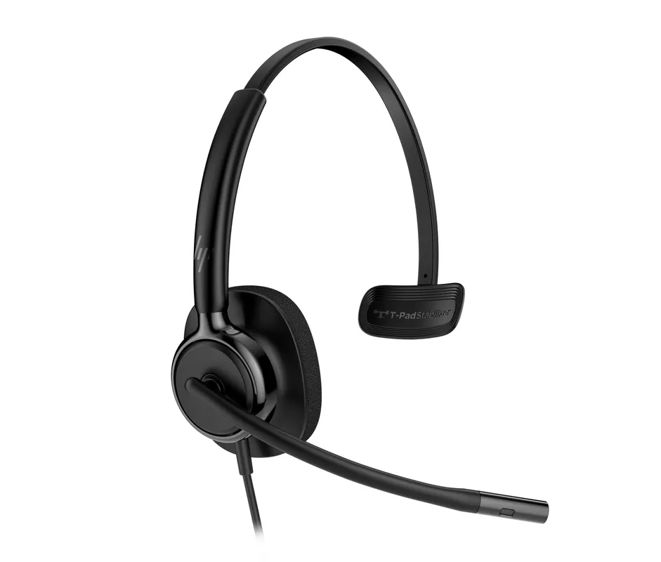 Poly Poly Mission 415 Classic Mono Headset met USB-C en USB-A Adapter