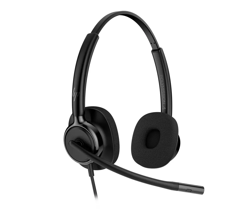 Poly Poly Mission 425 Classic Stereo Headset - Teams - USB-C / USB-A