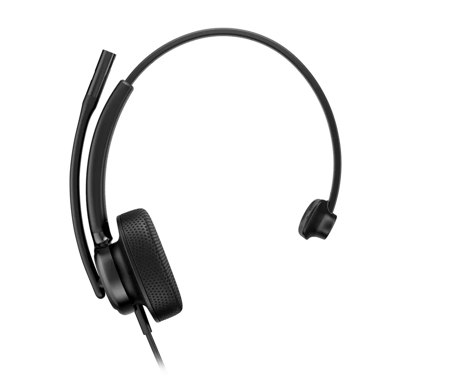 Poly Poly Mission 415 Mono Teams Bedrade Headset (USB-C & USB-A)