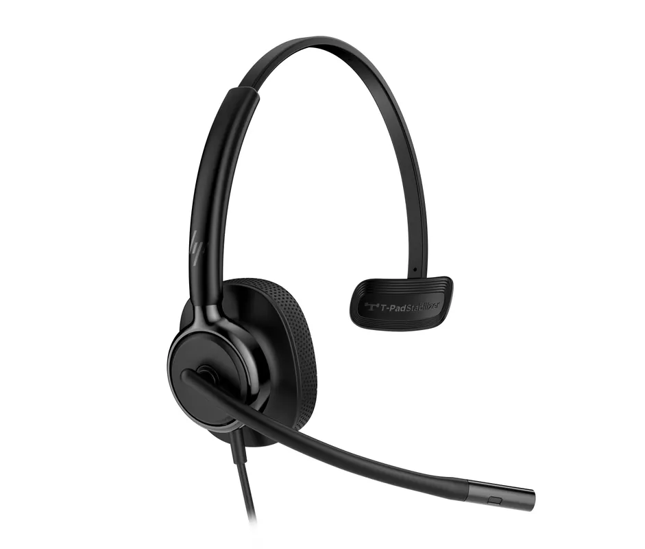 Poly Poly Mission 415 Mono Teams Bedrade Headset (USB-C & USB-A)