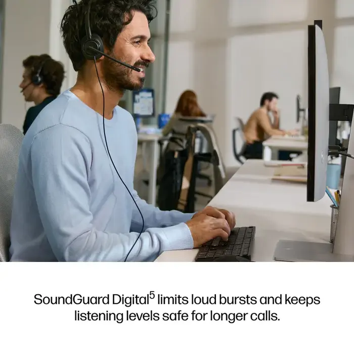 Poly Poly Mission 425 Stereo Headset USB-C/USB-A (Bulk)