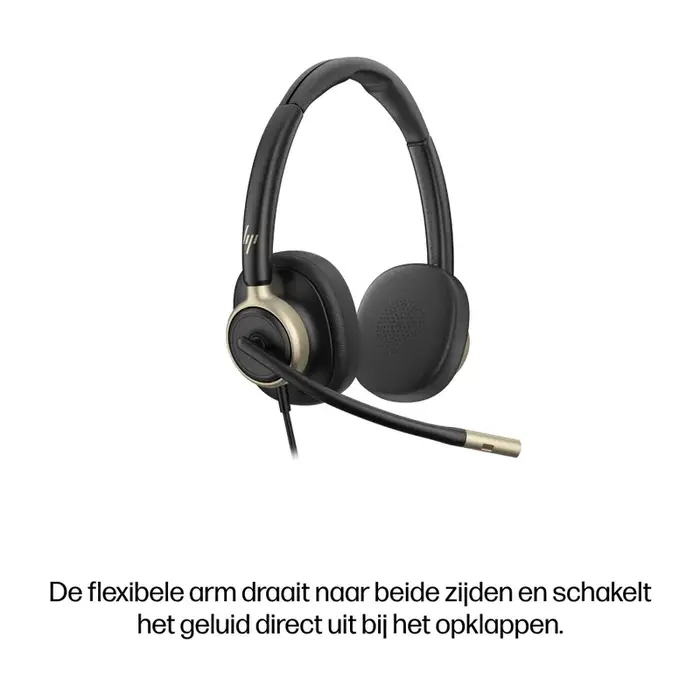 Poly Poly Mission 825 Stereo Headset (Microsoft Teams, USB-C/A)