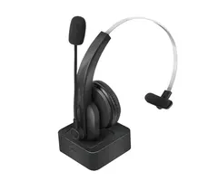 Logilink LogiLink BT0059 Enkeloors Bluetooth Headset met Oplaadstation