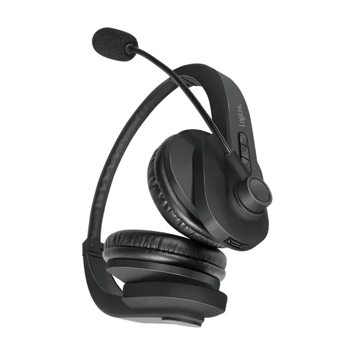 Logilink LogiLink BT0060 Draadloze Bluetooth Stereo Headset (18 uur spreektijd)