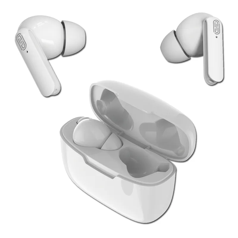 2GO 2GO TWS Dynamic Bluetooth Headset met Oplaadcase - Wit