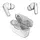 2GO TWS Dynamic Bluetooth Headset met Oplaadcase - Wit