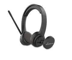 MediaRange MediaRange Bluetooth ENC Stereo Headset met 400mAh Accu - Zwart