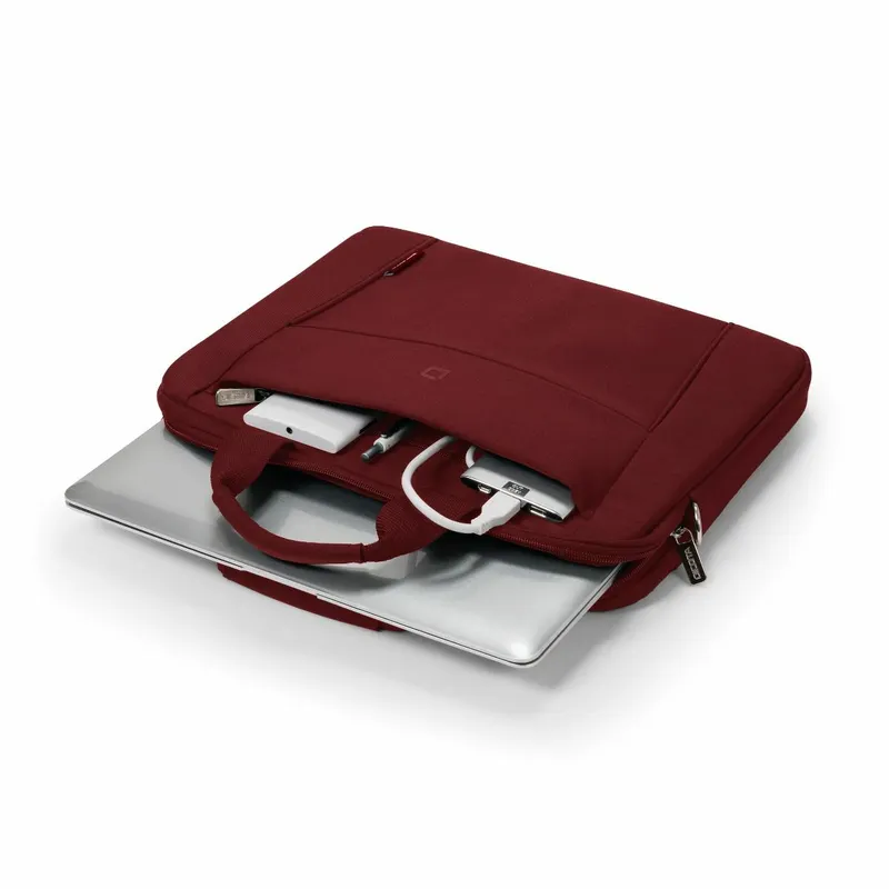 Dicota Dicota Slim Case Base 13-14,1" Laptoptas Rood