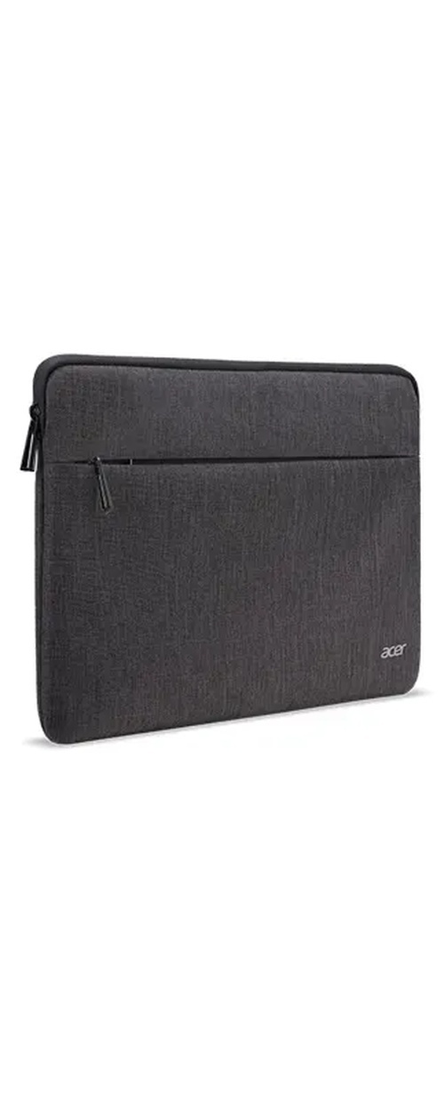 Acer Acer 15.6" Laptop Sleeve Grijs met Voorvak