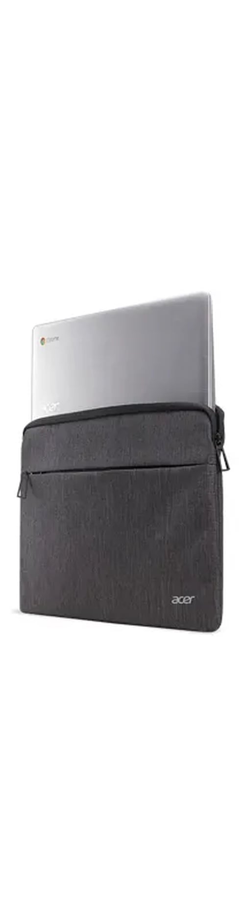 Acer Acer 15.6" Laptop Sleeve Grijs met Voorvak