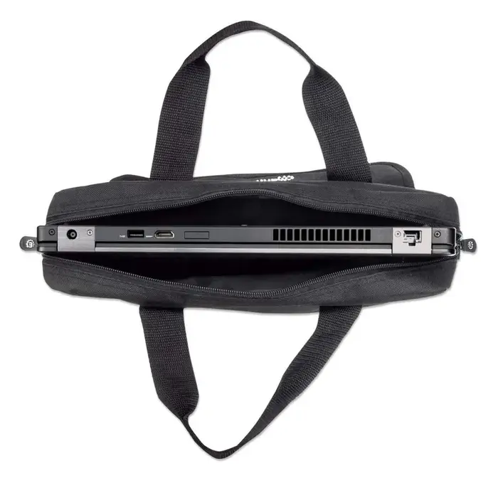 Manhattan Manhattan London Laptoptas tot 12.5 inch - Zwart (439862)
