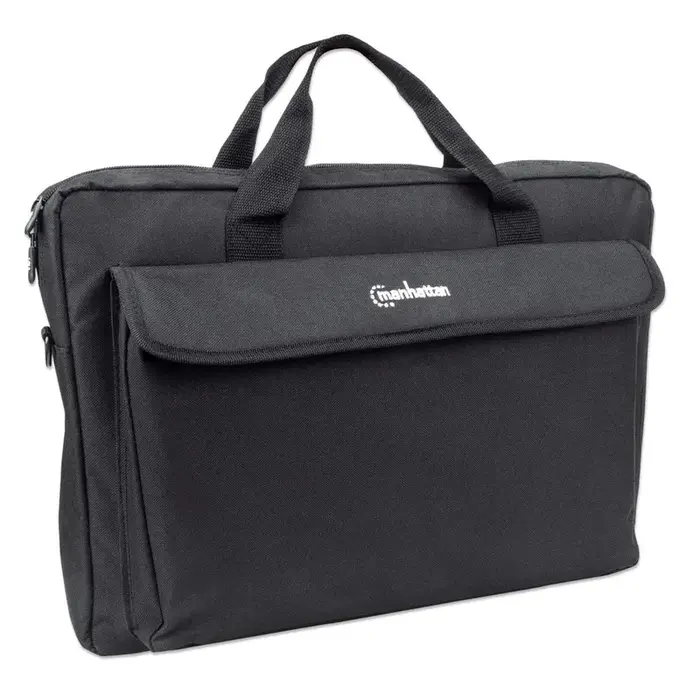 Manhattan Manhattan London Laptoptas 17.3 Inch Toploader Zwart
