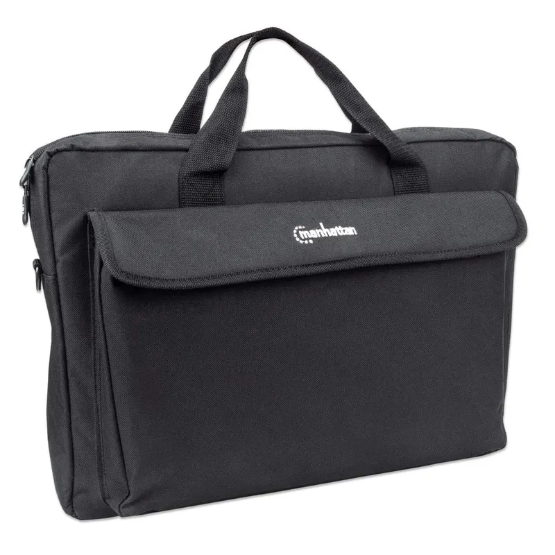 Manhattan Manhattan London Laptoptas 17.3 Inch Toploader Zwart