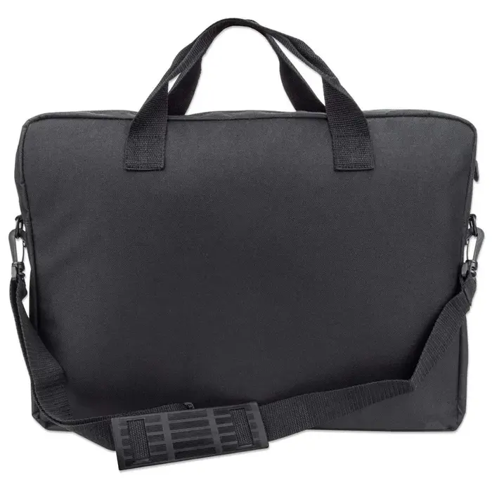 Manhattan Manhattan London Laptoptas 17.3 Inch Toploader Zwart